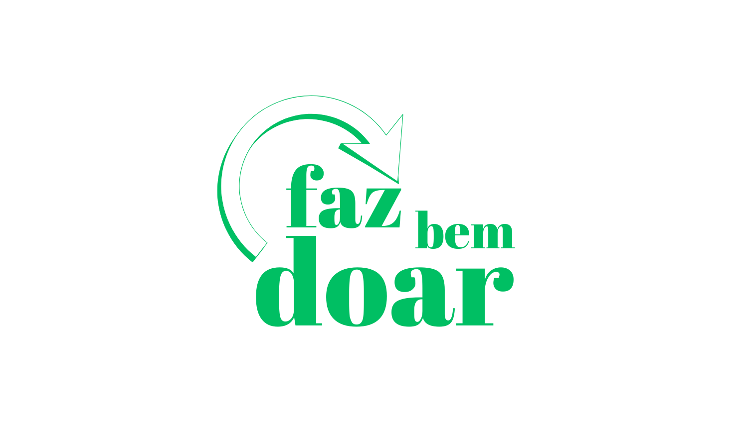 Logotipo Faz Bem Doar